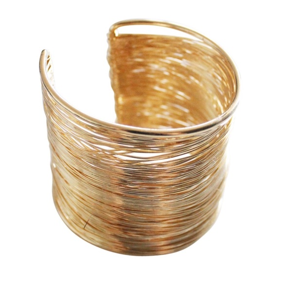 Jewelry - COPY - COPY - Gemma Gold Wire Cuff